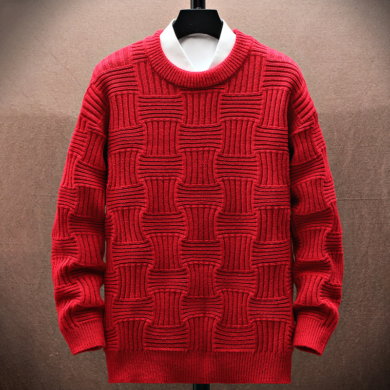 VELVETRON™ JACQUARD KNIT SWEATER