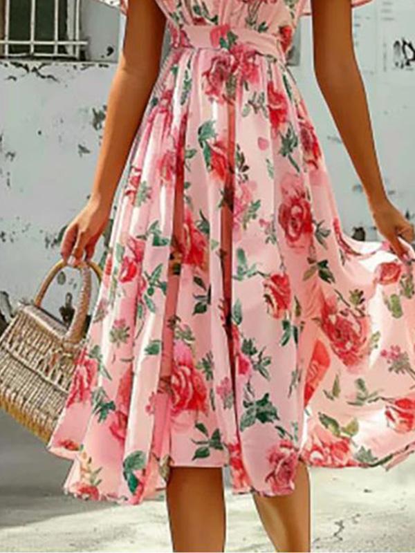 Floral Bohemian Dress