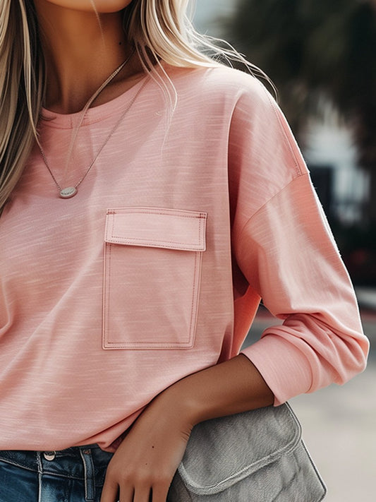 Casual Everyday Long Sleeve Top