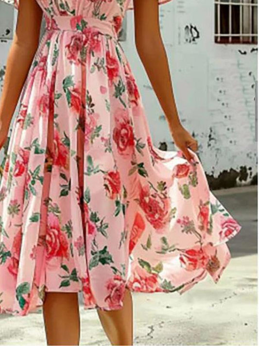 Floral Bohemian Dress