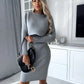 Lea - Sleeveless Dress With Matching Sweater Set