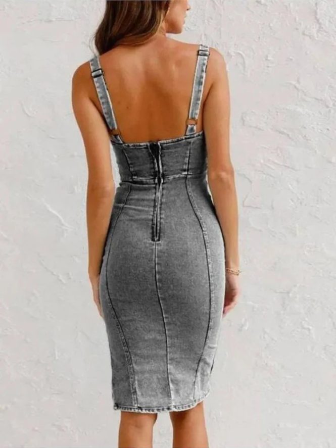 Tessa - Jeans denim dress