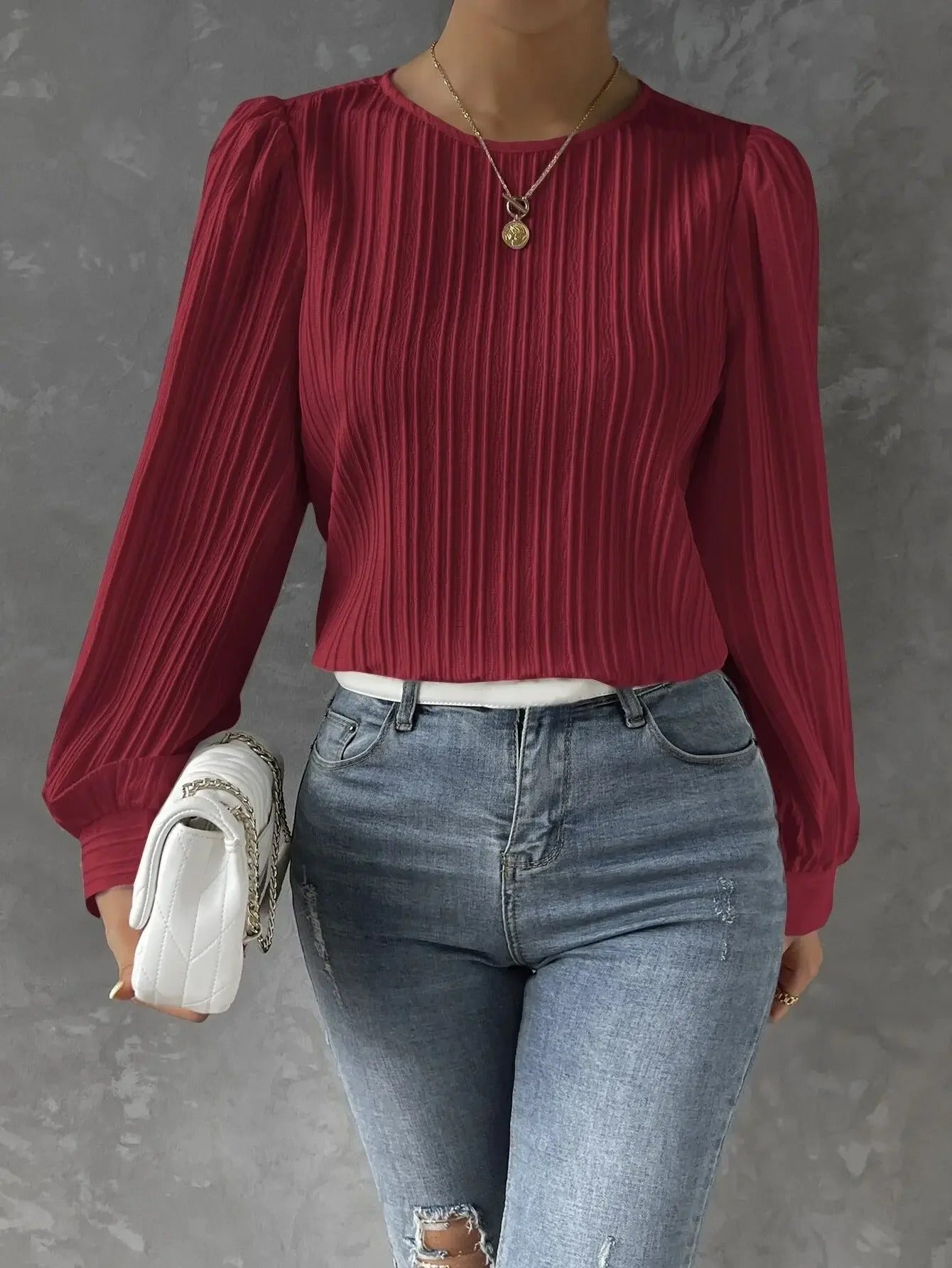 SAVANNAH | PLEATED BLOUSE