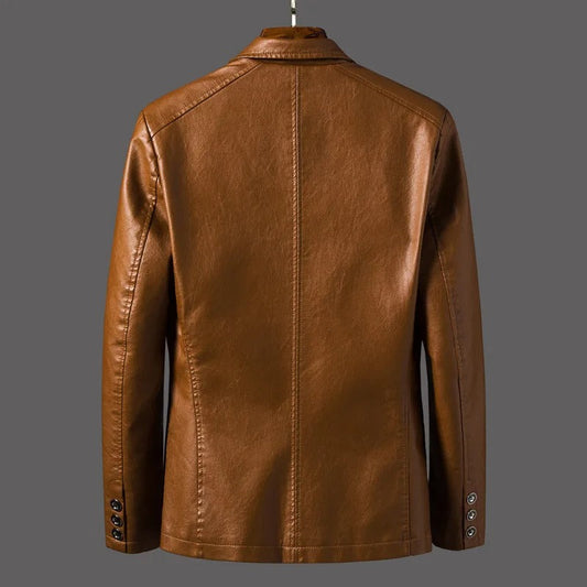 Daryl | Elegant Leather Jacket