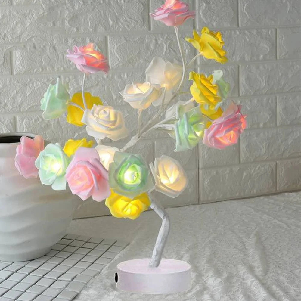 🌸 Romance Rose Tree Lamp