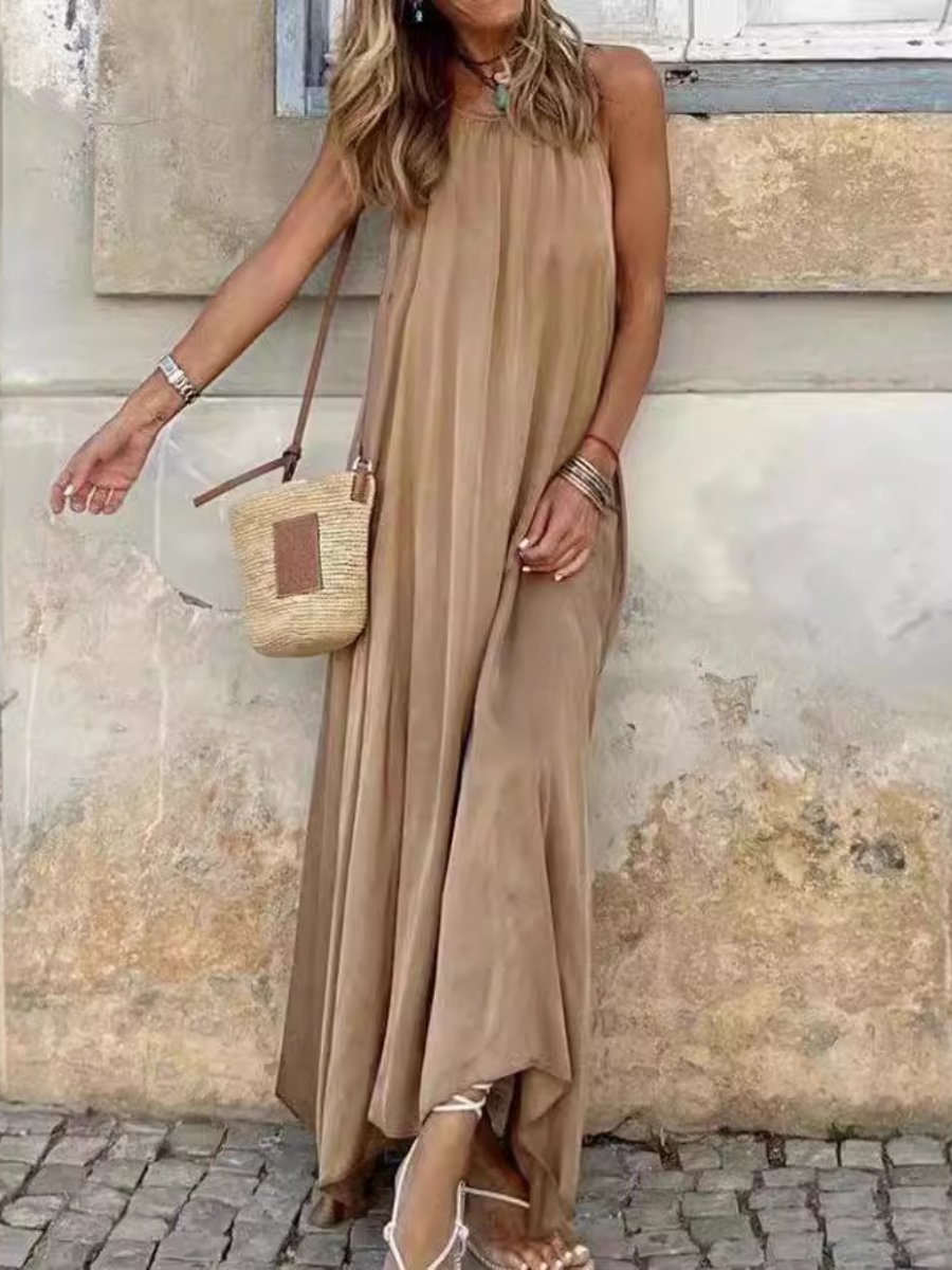 Elegant High-quality Satin Slip Dress