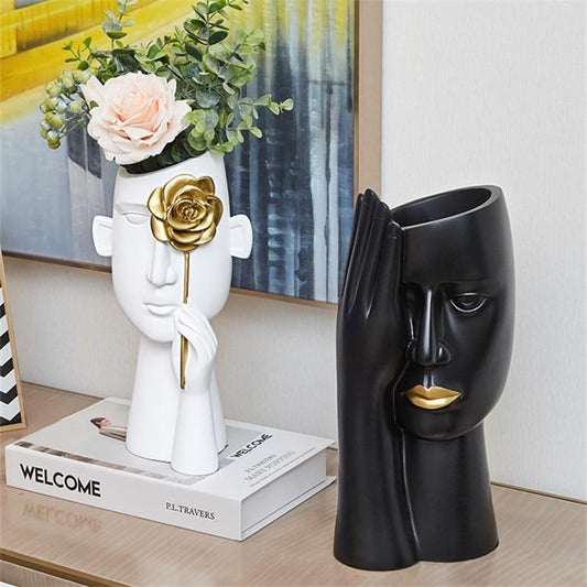 Phaedra Face Vase