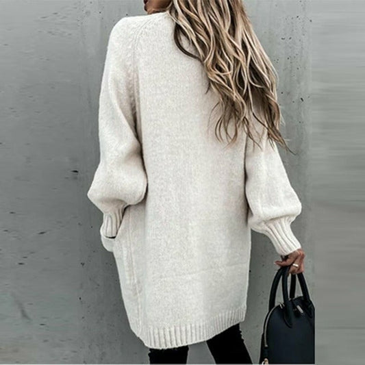 Casual Loose Solid Cardigan