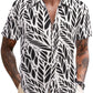 Casual Linen Blend Printed Shirt (US Only)