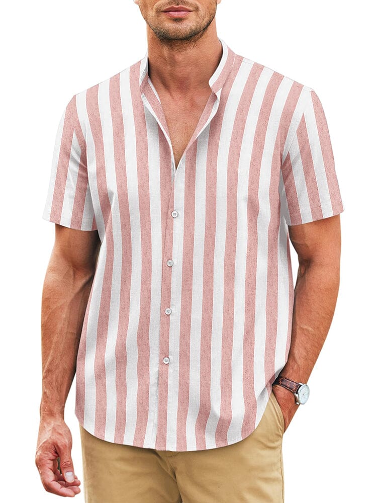 Classic Printed Linen Blend Shirt (US Only)