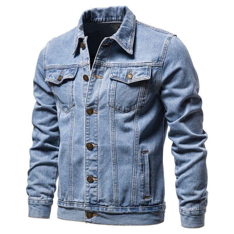 Antonios - Classic Denim Trucker Jacket