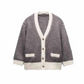 Blaire Patchwork Knitted Cardigan Jacket