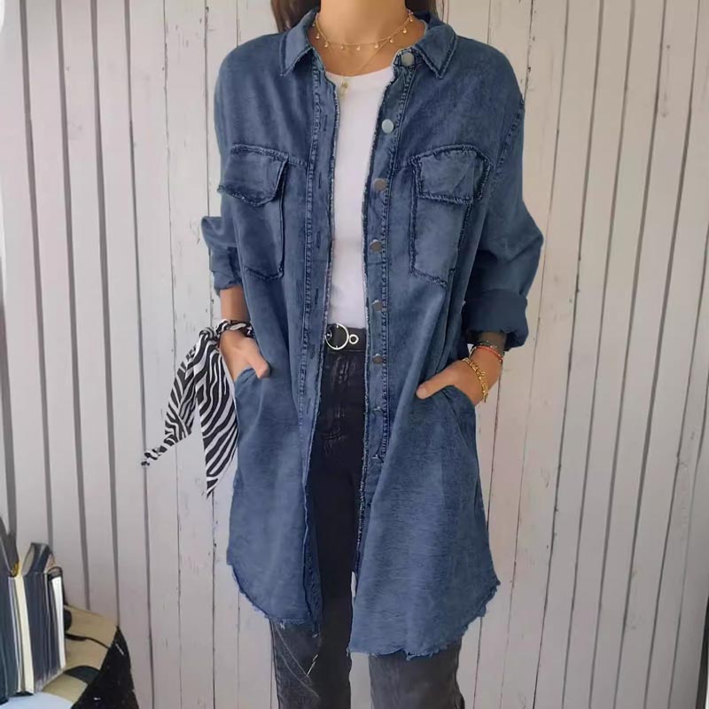 Myrna | Long Denim Shirt