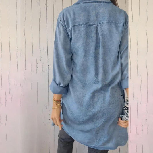 Myrna | Long Denim Shirt