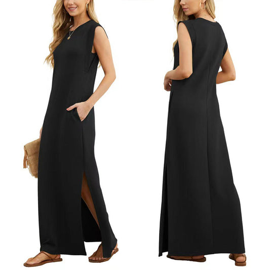 LINDSEY | CASUAL WRINKLE-FREE MAXI DRESS