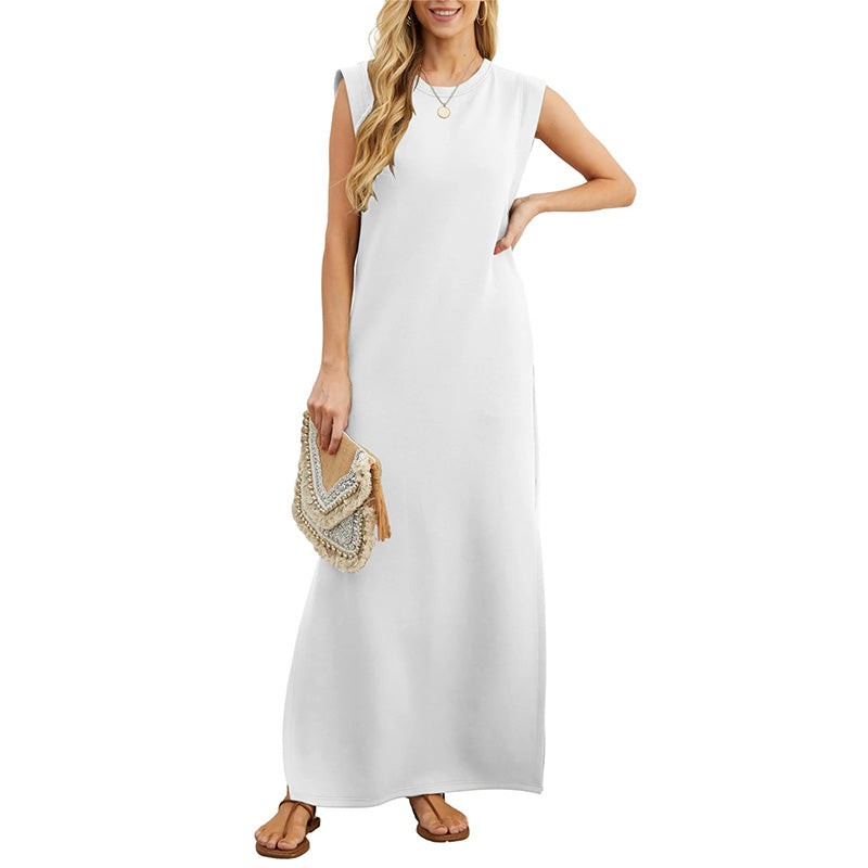 LINDSEY | CASUAL WRINKLE-FREE MAXI DRESS