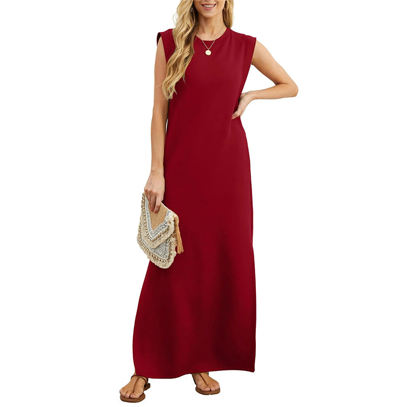 LINDSEY | CASUAL WRINKLE-FREE MAXI DRESS