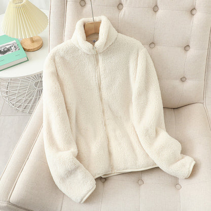 Mia | Cozy Fleece Cardigan