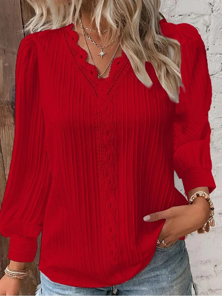 The Monteflare Blouse | Long Sleeve