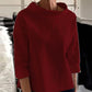 Charlotte - Elegant  Rounded Hem Blouse