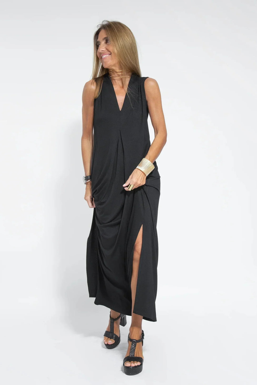 LILA GRACE | SLEEVELESS MAXI DRESS