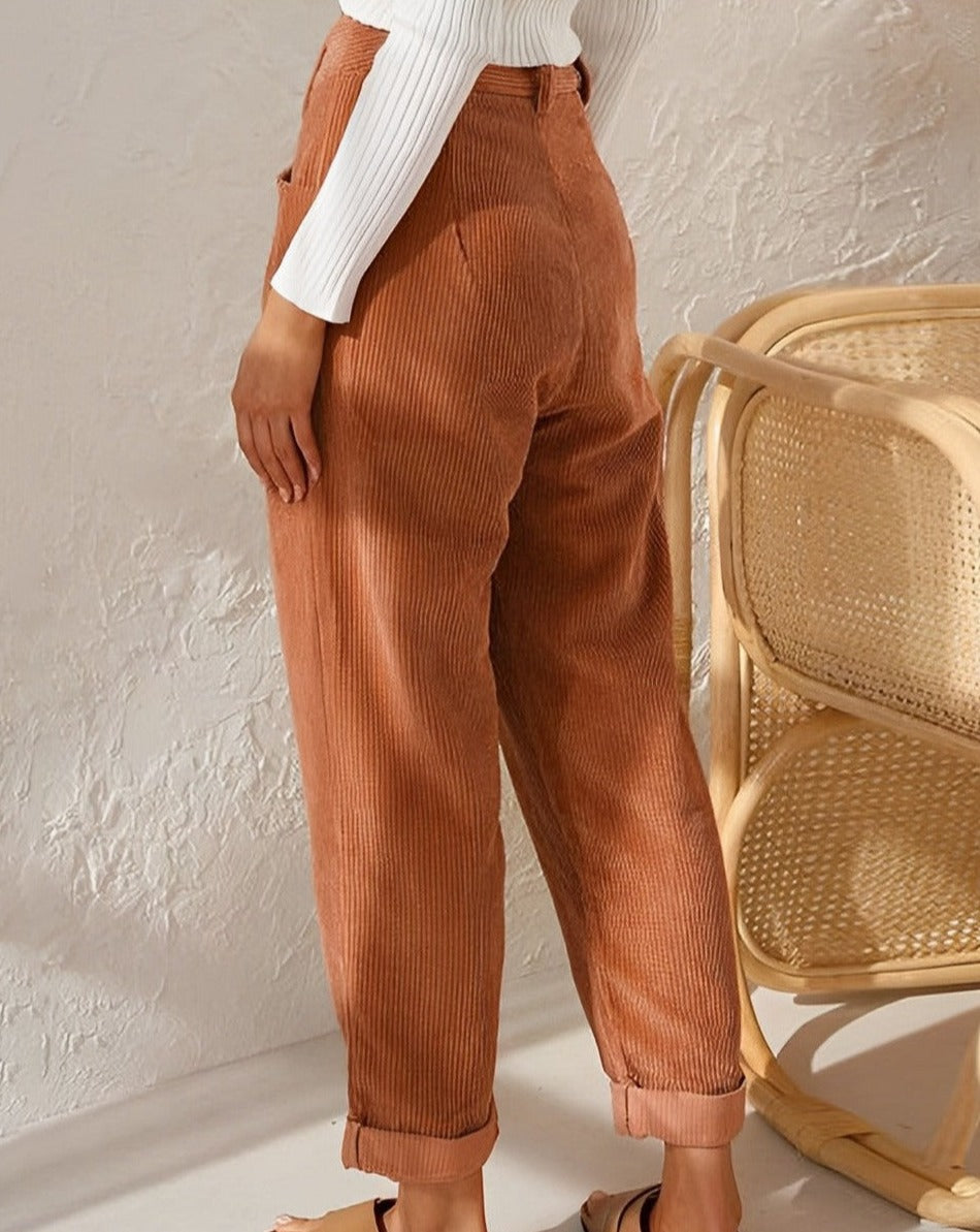 Jennifer | Stylish Corduroy Trousers